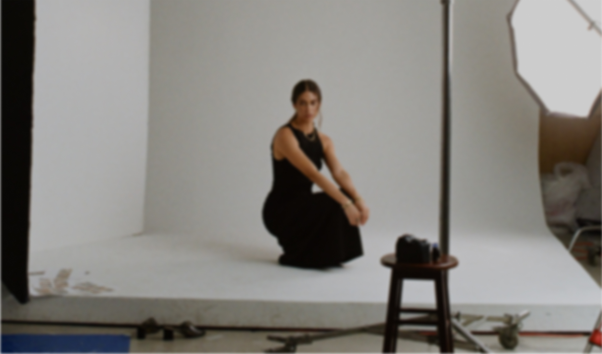 Photo shoot set with creative director — prepros production planning